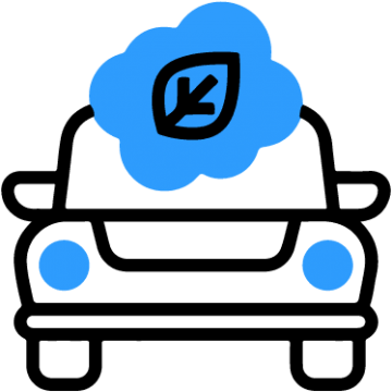 Eco-friendly CNG cars icon }}