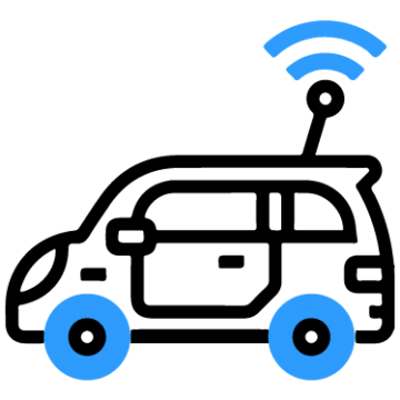 Free Wi-Fi in the car icon }}